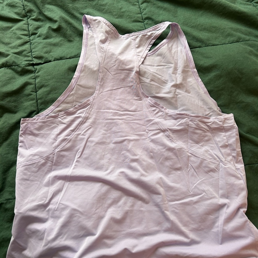 Light Purple Racerback Tank Top - Picture 3 of 3